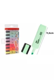 Zakreślacz fluorescencyjny pastel 8 szt