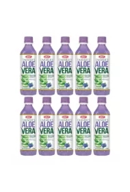 Napój Farmers Aloe Vera z cząstkami aloesu Blueberry Zestaw