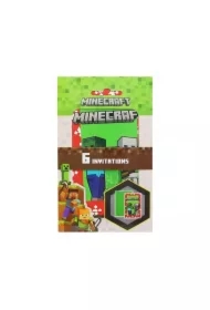 Zaproszenia z kopertami Minecraft