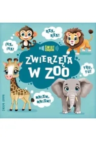 Książeczka katronowa zwierzęta w zoo