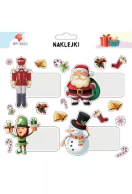 Naklejki na prezenty Boże Narodzenie 6
