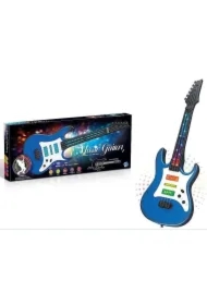 Gitara na baterie światło i dźwięk