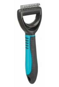 Zgrzebło uniwersalne, szeroko rozstawione zęby, 6 x 18 cm