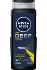 Żel pod prysznic Deep Sport 3w1