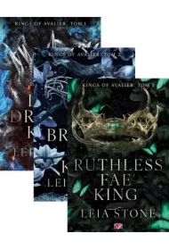 Pakiet Kings of Avalier. Tomy 1-3: Last Dragon King, Broken Elf King, Ruthless Fae King
