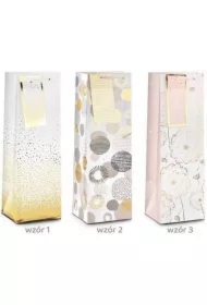 Torba prezentowa Ślub Gold 45x33x10cm MIX
