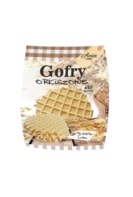 Gofry orkiszowe bez dodatku cukru