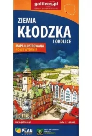 Mapa - Ziemia Kłodzka i okolice 1:450 000