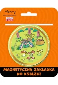 Zakładka magnetyczna kulka 2 grzyby