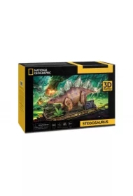 Puzzle 62 el. 3D Stegozaur National Geographic
