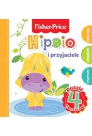 Fisher Price. Puzzle 4 el. Hipcio i przyjaciele