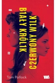 Biały królik czerwony wilk