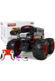 Autobus z dużymi kołami zdalnie sterowany 2.4G