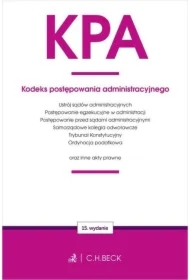 KPA. Kodeks postępowania administracyjnego...