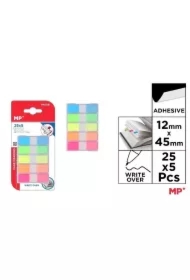 Zakładki indeksujące 12x45mm 5x25szt