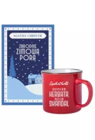 Pakiet: Zbrodnie zimową porą, Kubek Agatha Christie. Najpierw herbata, potem skandal