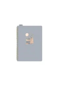 Kołozeszyt z gumką A4 szary