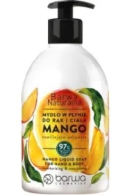 Mango Naturalna Mydło w płynie do rąk i ciała nawilżająco-odżywcze