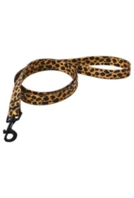 Wodoodporna Smycz dla psa, PVC, panterka, 2 x 120cm