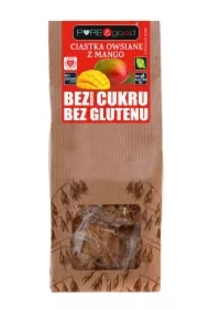 Ciastka owsiane z mango