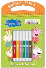 Peppa Pig. Ulubione kolorowanki 3. Zabawa kolorami