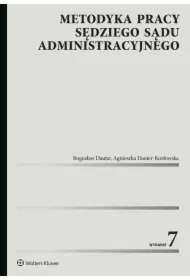 Metodyka pracy sędziego sądu administracyjnego