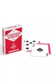 Copag 310 Together Forever, karty do gry, czerwone