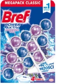 Zawieszka do WC Power Active Lawendowe Pole