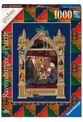 Фото - Пазли й мозаїки Ravensburger Puzzle 1000 el. Harry Potter. Pociąg do Hogwartu 