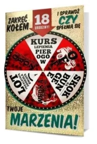 Karnet B6 Urodziny 18