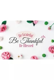 Karnet - Be Grateful