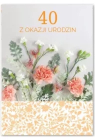 Kartka okolicznościowa Urodziny 40