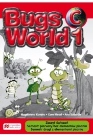 Bugs World 1 AB (C). Zeszyt ćwiczeń. Semestr pierwszy i drugi