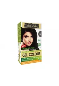 Żelowa farba do włosów, naturalna, Czarny, Bio-Natural