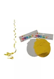 Serpentyny dekoracyjne 150cm MIX