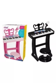 Organki z mikrofonem i stołeczkiem 37 klawiszy