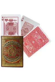 High Victorian, karty do gry, czerwone