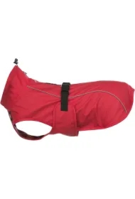 Vimy, płaszcz przeciwdeszczowy, dla psa, czerwony, L: 55 cm
