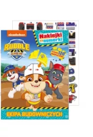 Rubble and crew. Naklejki na numerki. Ekipa Budowniczych