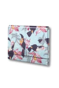 Teczka łamana A4 na gumkę Tukan