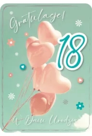 Karnet Urodziny 18