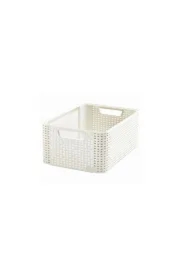 Curver koszyk M kremowy
