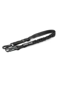 Pas do samochodu dla psa/ kota, czarny, z amortyzatorem i uchwytem isofi x