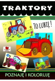 Traktory. Poznaje i koloruję