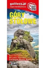 Mapa turystyczna - Góry Stołowe