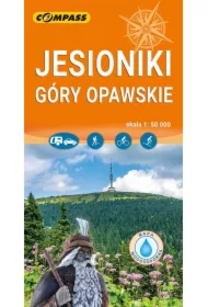 Jesioniki Góry Opawskie mapa laminowana skala 1 : 50 000