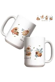 Kubek - Bee a book lover 440ml