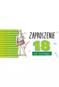 Zaproszenie Urodziny 18 Chłopak