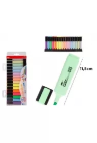 Zakreślacz fluorescencyjny pastel 16 szt