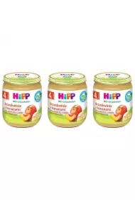 Brzoskwinie z bananami po 4. miesiącu zestaw